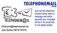 Telephonemail calling cards